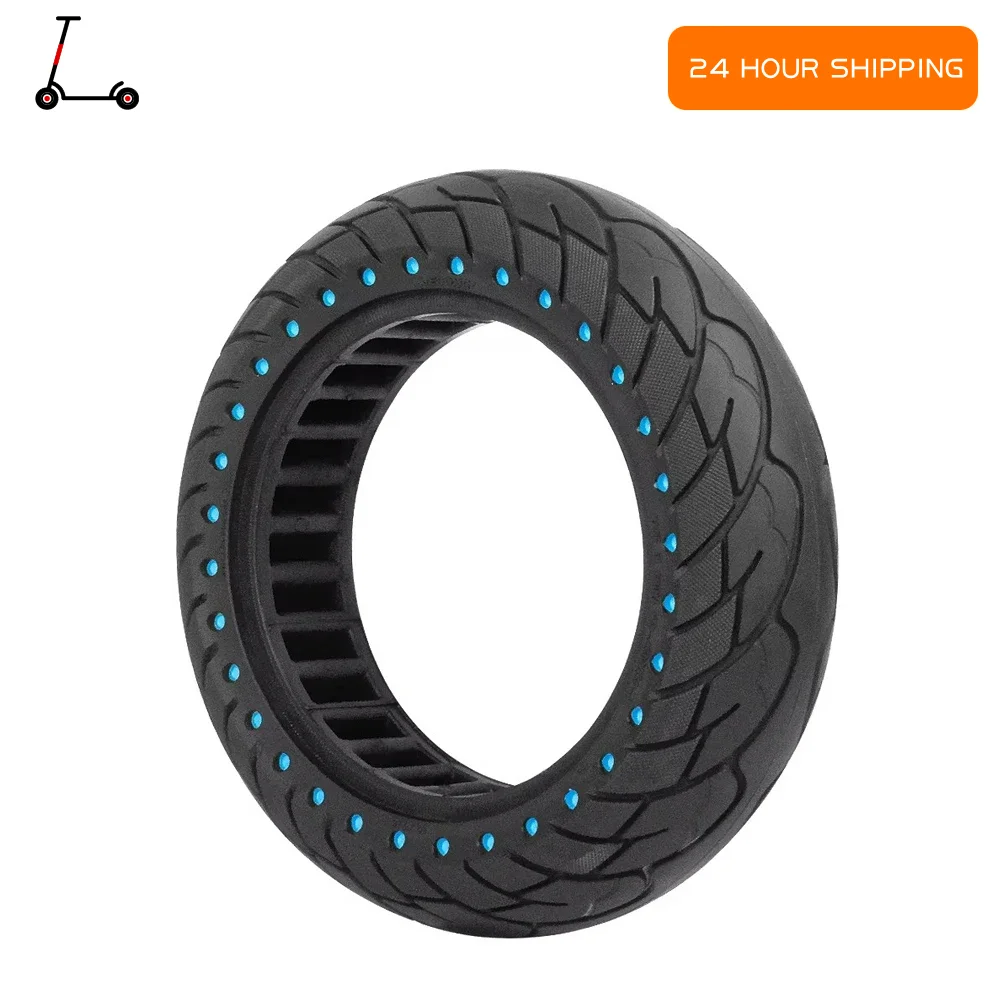 60/70-6,5 10x2,50 Explosionsgeschützter Vollreifen für Ninebot Max G30 G30D Elektroroller 10 Zoll verschleißfestes schlauchloses Reifenteil Image