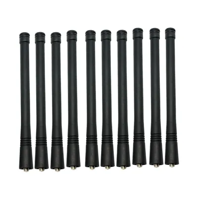 10 x UKW-Antenne für Motorola-Radios Walkie-Talkies gp88 gp88s gp328 gp338 gp338 plus 15cm (6 Zoll) 136-174 MHz c025