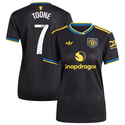 Manchester United adidas Ausweichtrikot WSL 2025-26 – Damen mit Aufdruck Toone 7 Image
