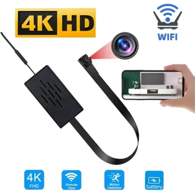 Loop Recording HD 1080P 2.0MP WiFi DIY IP Mini Kamera, tragbare drahtlose WiFi Kamera Micro Camcorder Bewegungserkennung Fernbedienung