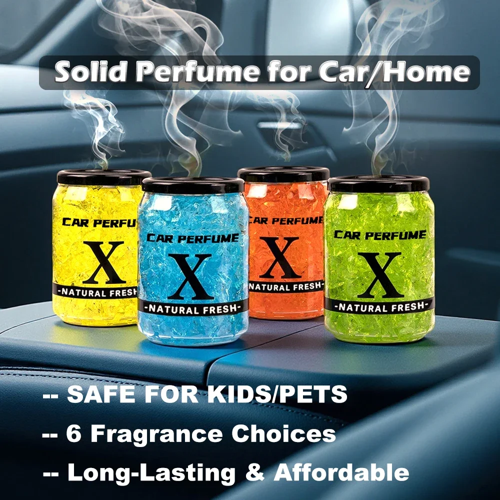 220 g solides Auto-Parfüm-Lufterfrischer, langlebiges Deodorant-Gel für Schlafzimmer, Wohnzimmer, Badezimmer, Schuhschrank, allgemeiner Duft Image
