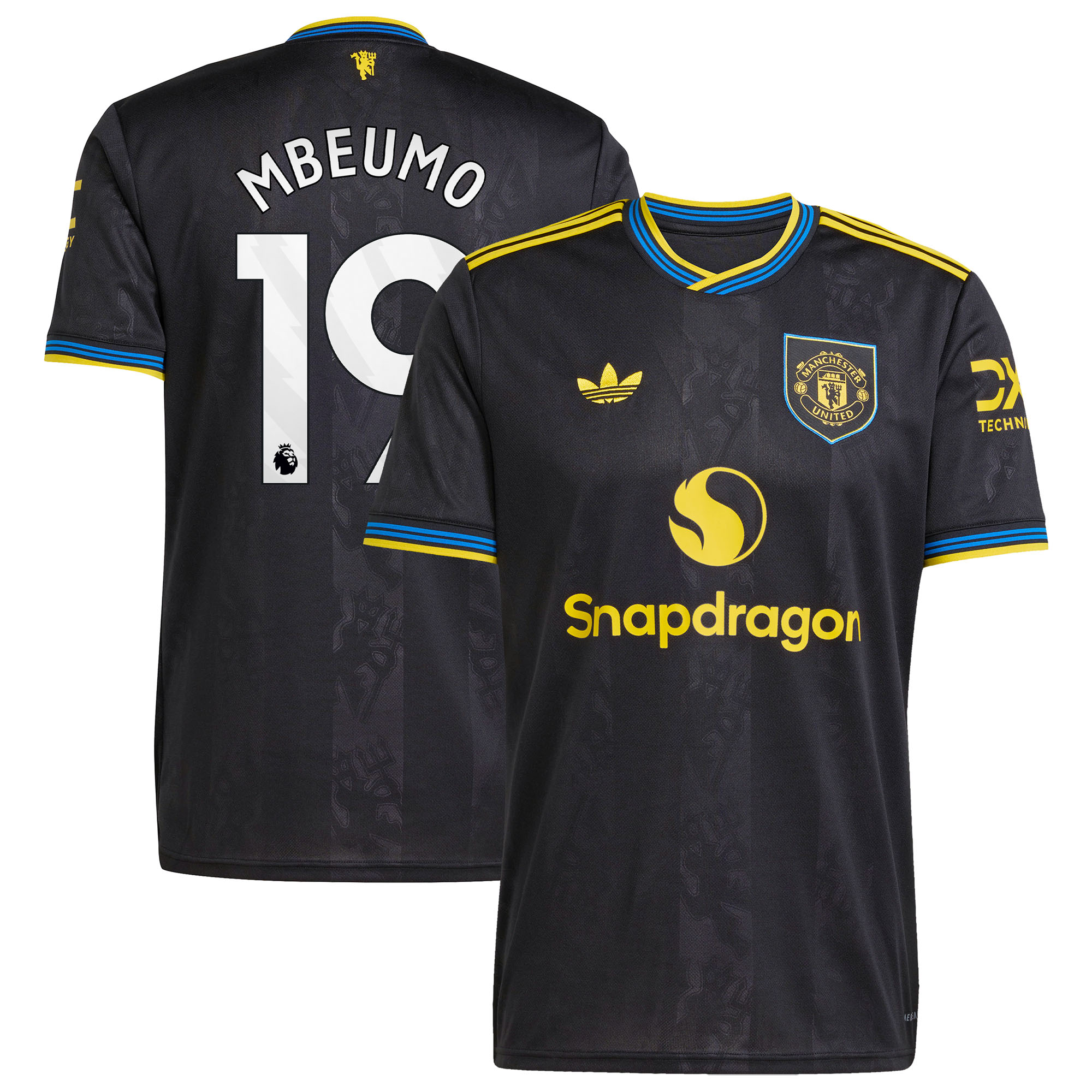 Manchester United adidas Ausweichtrikot 2025-26 mit Aufdruck Mbeumo 19 Image