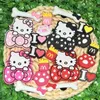 20 Stück entzückende Hello Kitty Miniso Mode Cartoon PVC Schuh Charms mehrfarbige Hundepfote Ich liebe Frau Slipper Designer Zubehör