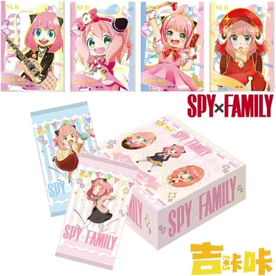 Spion Familien karte Anya Forger Forger Forger Sylvia Sherwood Anime Charakter Peripherie Handel Kinder Sammlung Spielzeug Karten Image
