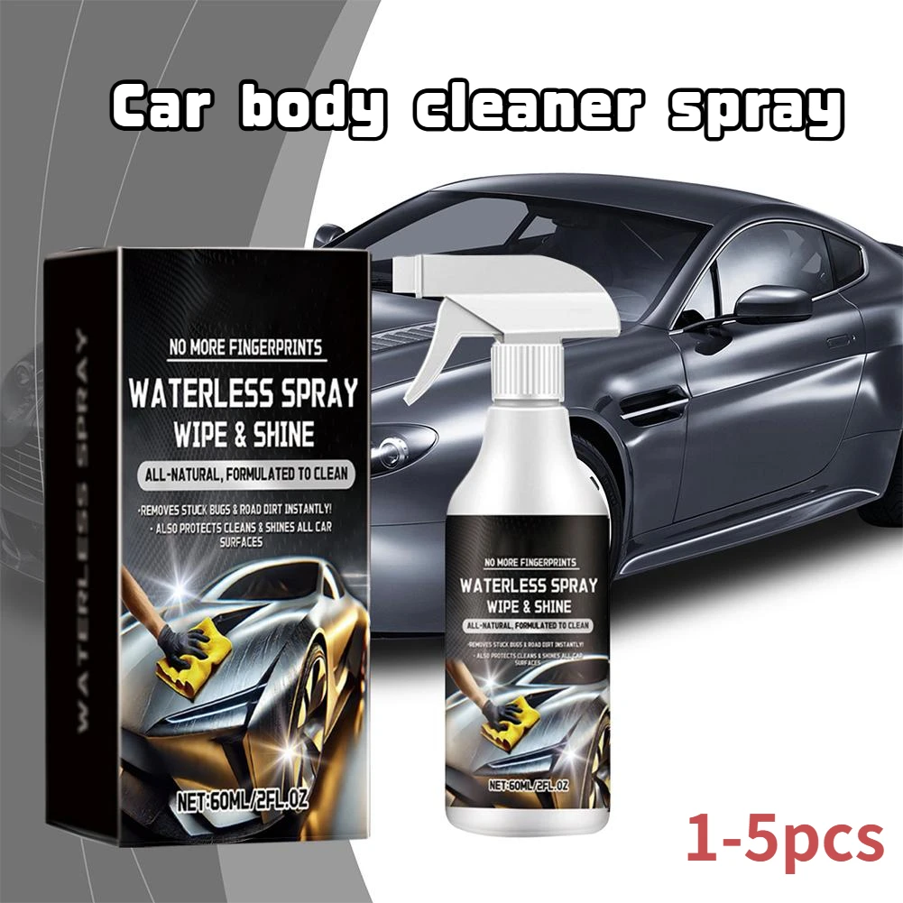 1-5PCS Auto Reiniger Spray wasserlose waschen leistungsstarke universal reiniger Entfernt Körper Flecken Oberfläche Erneuerung Mehrzweck Reiniger Image