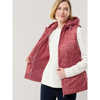 Walbusch Damen Steppweste Bestform Orange mehrfarbig Image