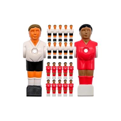 22 Tischkicker Figuren 13mm - Tisch Fussball Kicker Figuren Kickertisch Zubehör Image