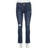 Miss Sixty Damen Jeans, Gr. 31, blau, Elasthan, Baumwolle, Synthetik