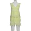 Guess Damen Kleid, Gr. 38, gelb, Baumwolle, Synthetik