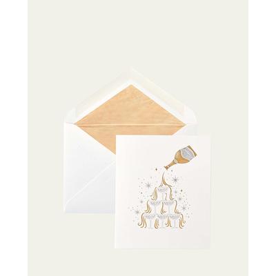 Smythson Champagne Tower Cards, Box of 6