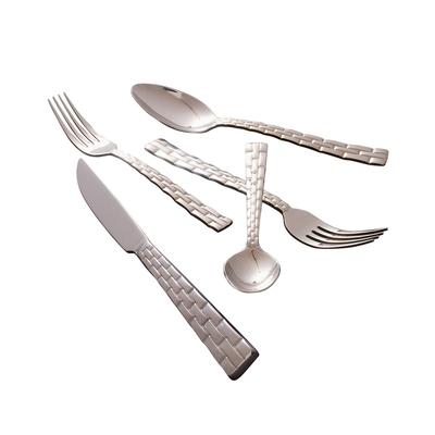 Ten Strawberry Street Panther Link 20Pc Flatware Set