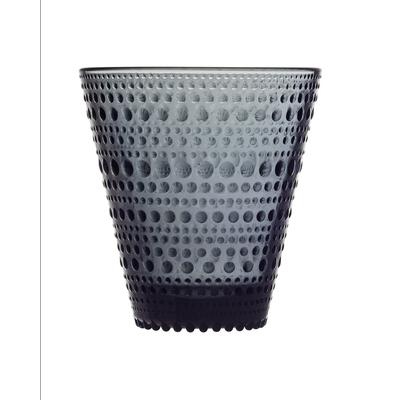 Iittala Kastehelmi Set Of Two 10Oz Dark Gray Tumblers With $4 Credit