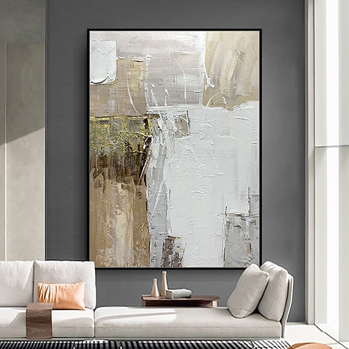 Ölgemälde Handgemalte Vertikal Abstrakt Landschaft Modern Ohne Innenrahmen (ohne Rahmen) Image