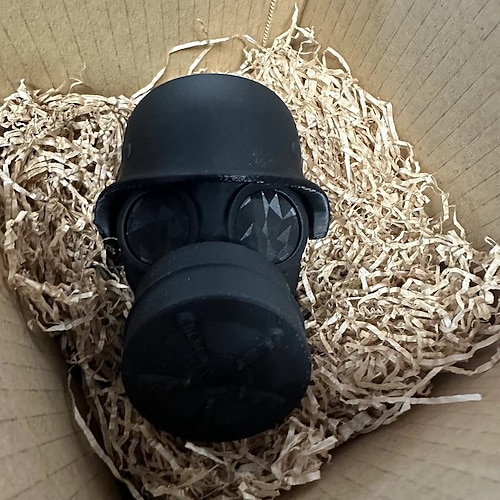 Abdeckkappe für Anhängerkupplung, Fun Gasmaske Helm Anhängerkupplungsabdeckung, Anhängerkupplung Schutzkappe, Auto Deko Zubehör für Anhängerkupplung Image