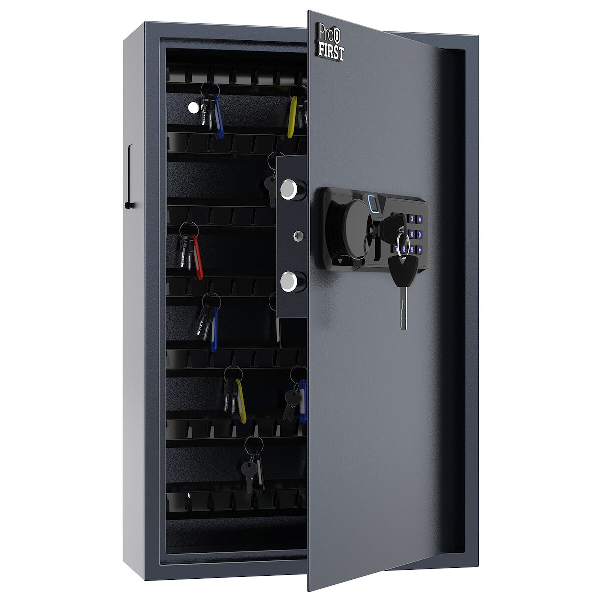 Profirst Schlüsseltresor LockGuard 104 Fingerprintschloss anthrazit Image