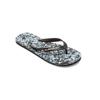 Sandale QUIKSILVER "Molokai Recycled", Gr. 14(47), blau (schwarz, blau, blau), Obermaterial: Synthetikmaterial / Außensohle: Moosgummi, Schuhe