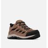 Wanderschuh COLUMBIA "CRESTWOOD™ WATERPROOF", Gr. 45, allspice, crushed blau, Mesh, Synthetik, sportlich, Schuhe, wasserdicht