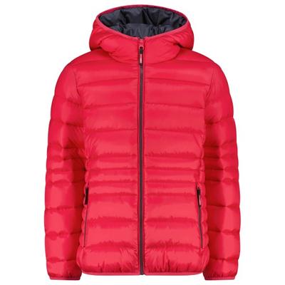 CMP - Girl's Down Jacket Fix Hood Taffeta - Kunstfaserjacke Gr 116 rot Image