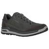 Wanderschuh LOWA "BELLAGIO GORE-TEX LO", Gr. 45, grau (anthrazit, anthrazit), Leder, Textil, sportlich, Schuhe, wasserdicht