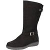 Stiefel WALDLÄUFER "HOJA", Damen, Gr. 6 (39), Normalschaft, schwarz, Nubukleder, sportlich, Schuhe, Boots, Winterstiefel, Bequemschuh, Komfortweite H = sehr weit