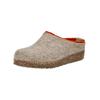 Hausschuh HAFLINGER "Haflinger Hausschuhe Filz", Herren, Gr. 38, beige, Filz, casual, Schuhe
