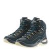 Wanderschuh LOWA "RENEGADE EVO GTX MID WS", Gr. 39, schieferblau, dune, Leder, sportlich, Schuhe, wasserdicht und mit Vibram-Sohle