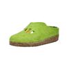 Hausschuh HAFLINGER "Haflinger Hausschuhe Filz", Damen, Gr. 39, grün, Filz, casual, Schuhe