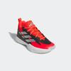 Basketballschuh ADIDAS PERFORMANCE "CROSS 'EM UP SELECT", Gr. 33, weiß (cloud weiß, silber metallic, crystal weiß), Textil, Synthetik, sportlich, Schuhe