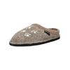 Hausschuh HAFLINGER "Haflinger Hausschuhe Wolle", Herren, Gr. 40, beige, Textil, casual, Schuhe