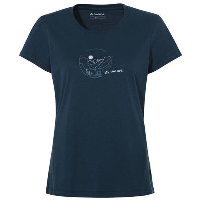 Vaude - Women's Cyclist V - T-Shirt Gr 40 blau Image
