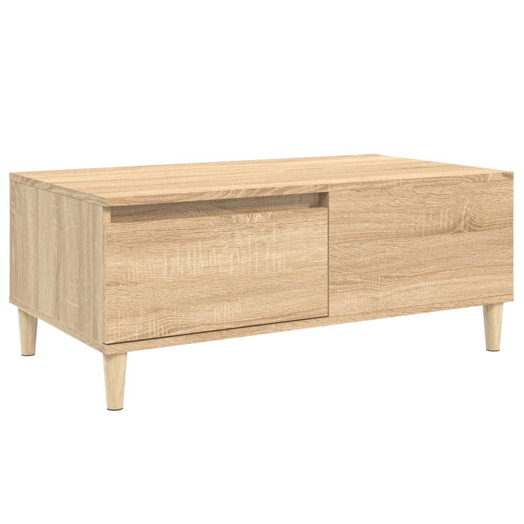 vidaXL Couchtisch Sonoma-Eiche 90x50x36,5 cm Holzwerkstoff Image