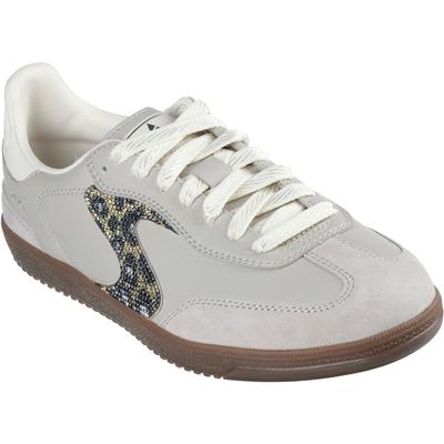 Skechers Hotshot Glitzernde Punkte Damen Taupe Sneakers Image