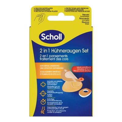 Scholl 2 in 1 Hühneraugen-Set Image