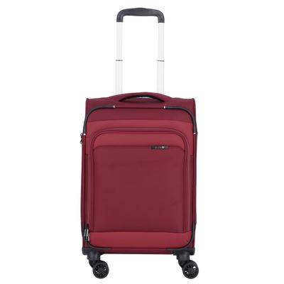 d & n Travel Line 9504 4 Rollen Kabinentrolley S 55 cm dark red Rot Herren Image