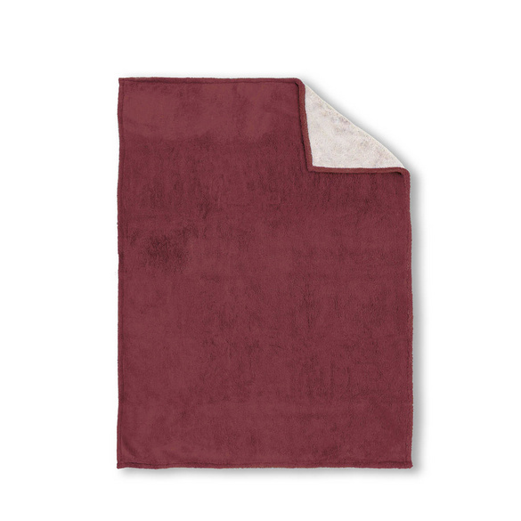 biberna Sherpa Wohndecke burgund, 150x200 cm Image