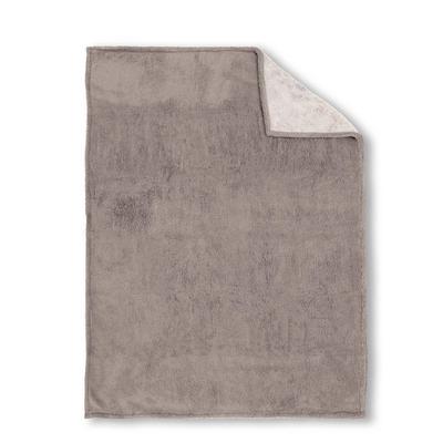 biberna Sherpa Wohndecke taupe, 150x200 cm Image