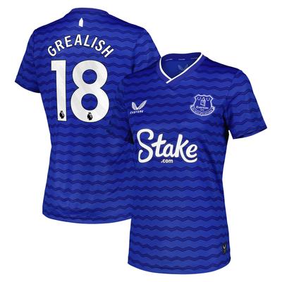 Everton Castore Heimtrikot 2025-26 - Damen mit Aufdruck Grealish 18 Image