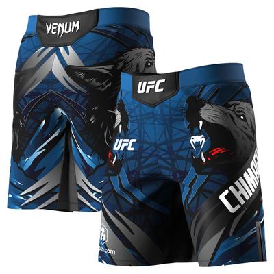 UFC Khamzat Chimaev Adrenaline Unrivaled by Venum Fight Short – Marineblau – Herren Image