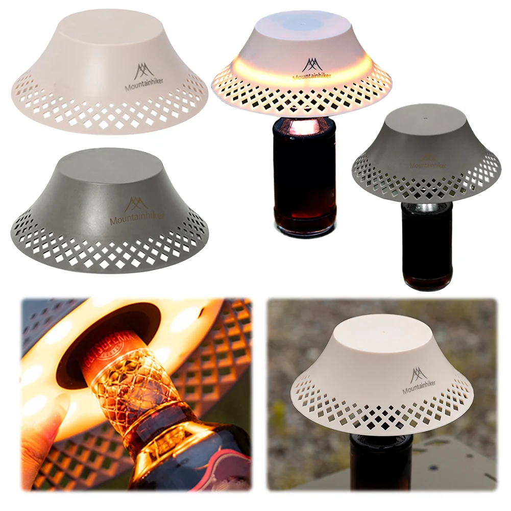 Weinflaschenlampe, USB-Aufladung, Outdoor-Camping-Licht, IPX4 wasserdicht, dekorative Flaschenlampe, 3 Modi für den Innen- und Außenbereich Image