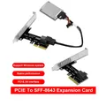Adattatore PCIE a SFF-8643 PCIE X4 X8 X16 Convertitore SSD NVME a 4 porte RAID da 2,5" Scheda di espansione HDD per NAS/Server/Desktop