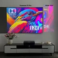 Schermo di proiezione Fresnel 5.0 Pro Luce ambientale che rifiuta il telaio fisso Schermo da 90 pollici per proiettore a lancio ultra corto 8K 3D