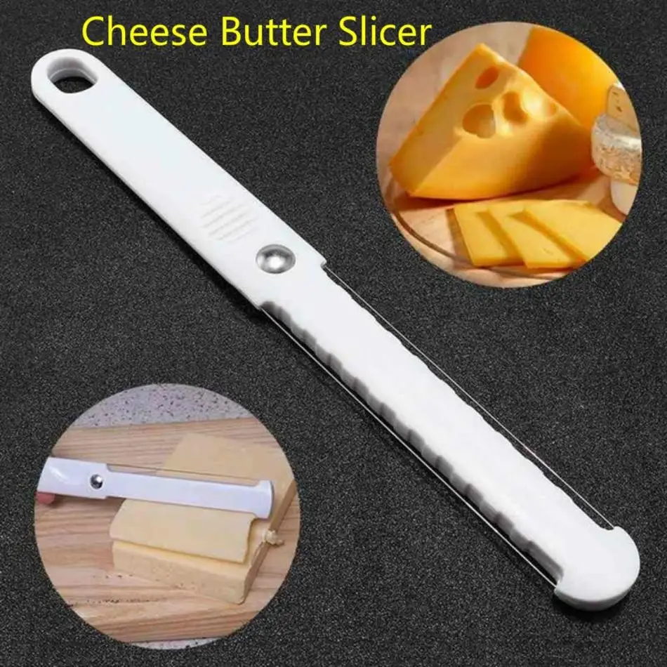 Käseprozessor aus Edelstahl 304, lebensmittelecht, schnell schneidendes Buttermesser, leicht zu reinigendes Käsemesser Image