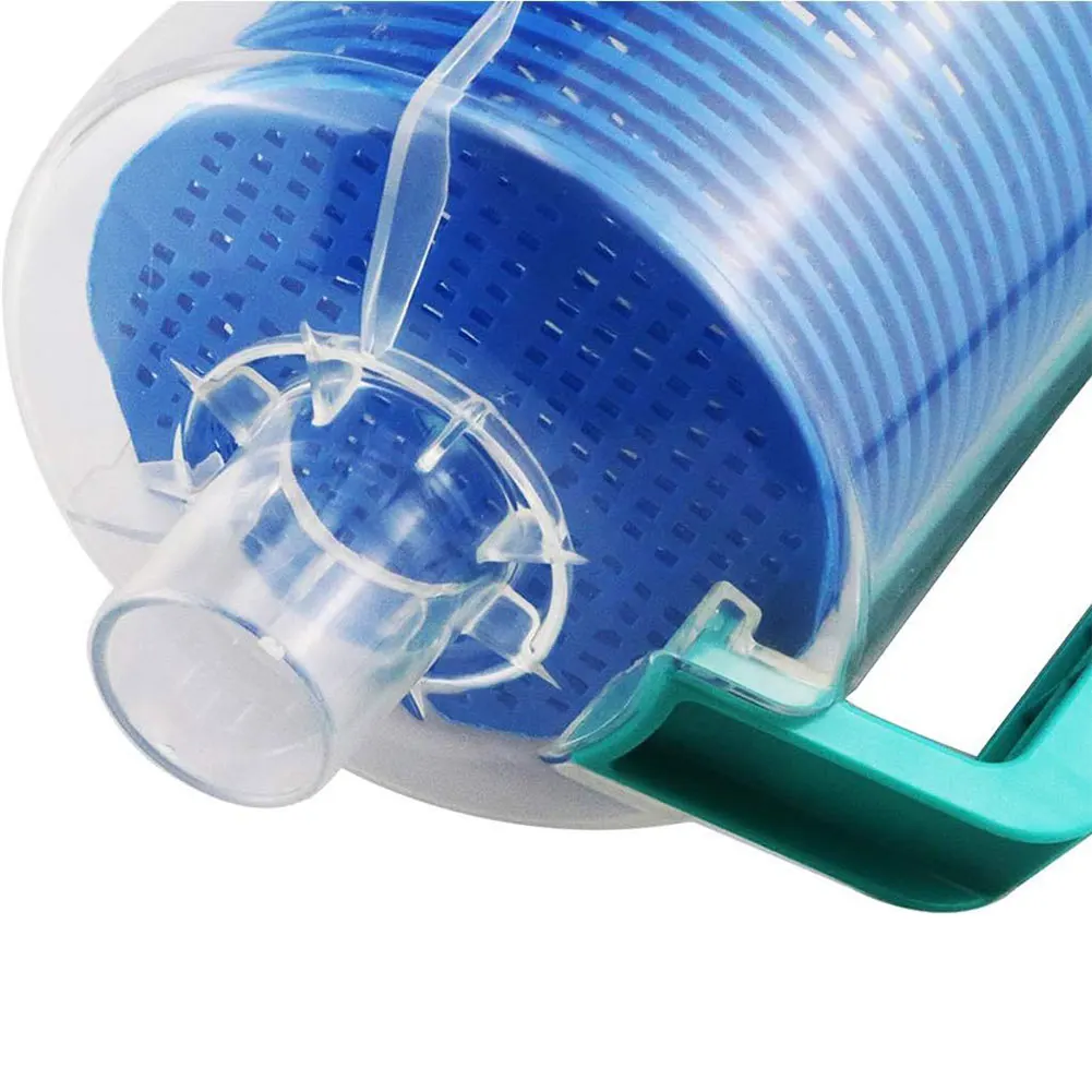 Filtre à vide de piscine en ligne avec 5 chaussettes d'écumoire, collecteur de feuilles de piscine, accessoires de piscine