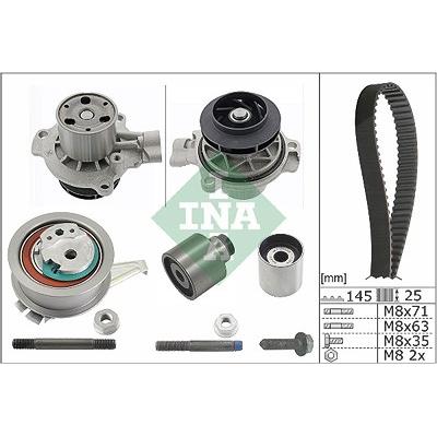 Schaeffler Ina Wasserpumpe + Zahnriemensatz [Hersteller-Nr. 530069931] für Man, VW Image
