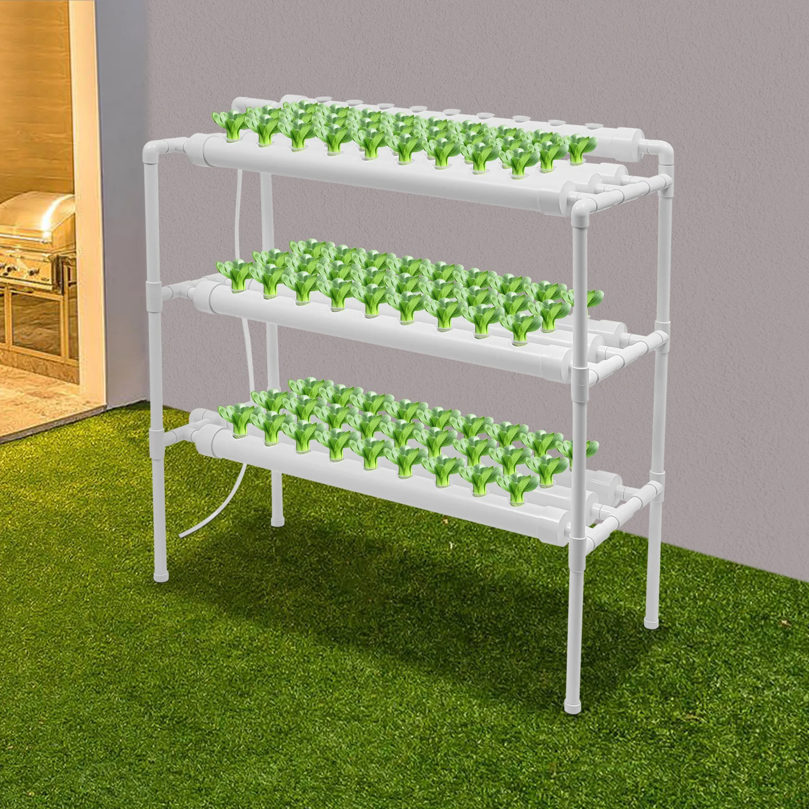 Hydroponisches Pflanzenpflanzsystem, Pflanzenwerkzeugsatz, botanisches Gartenpflanzensystem, hydroponisches botanisches Garten-Hydrokultursystem Image