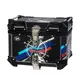 Scatola in alluminio per moto 36L 45L 55L 65L Custodia per bagagli posteriore per moto Scatola di coda Moto Top Case Scatola di immagazzinaggio universale per moto