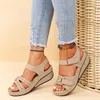 Sommer Frauen Schuhe Sandalen Offene spitze Wanderschuhe Weiche Damen Schuhe Keil Frauen Schuh Party Sandale Frauen Weibliche Schuhe