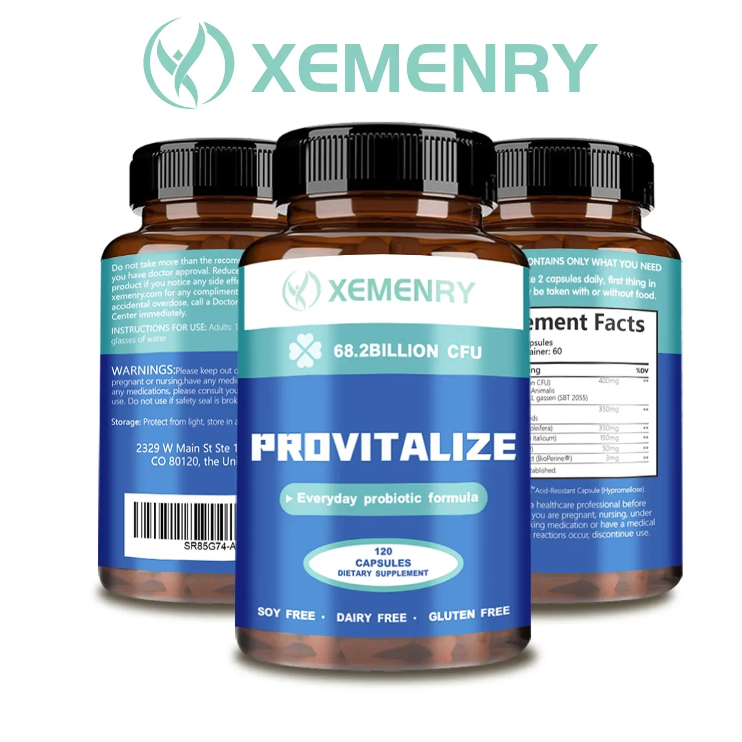 Provitalize Capsules - Support Bone & Joint and Gut Health, for Digestive Health & Boosts Metabolism