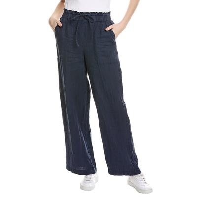 Michael Stars Jules High-Rise Wide Leg Linen Pant