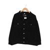 H&M Herren Jacke, Gr. 52, schwarz, Baumwolle